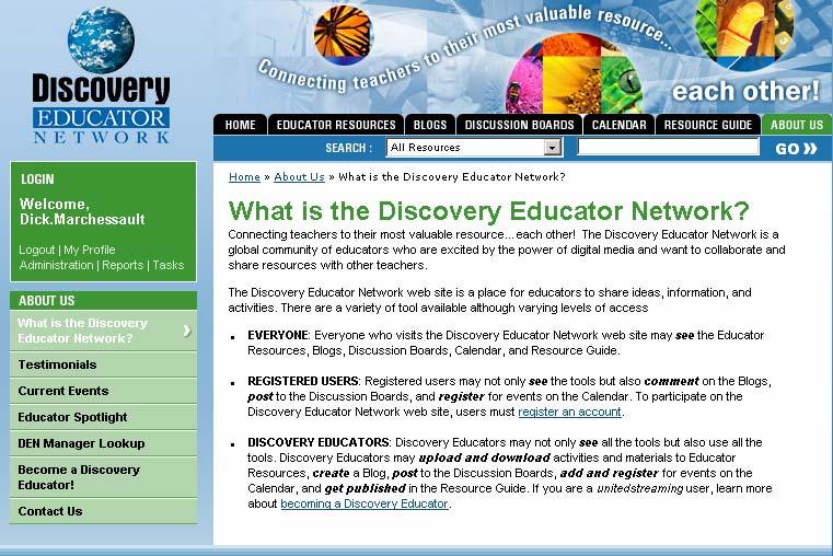 Discovery Educator Network The Discovery Educator