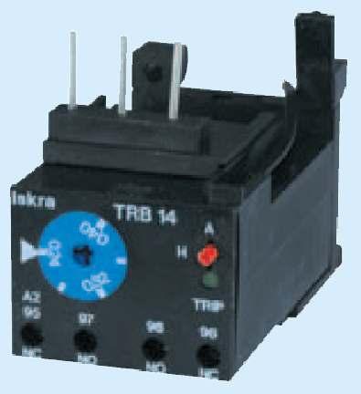 THERMAL OVERLOADS CONTACTOR OVERLOADS for KNL9 KNL30 RANGE TRB14 Series for KNL9 KNL30 (Discontinued Replaced by BR16 Series) TRB14160.4 TRB14160.63 TRB14161 TRB14161.