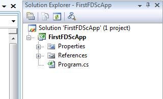 Solution Explorer Displays all projects in solution Shows