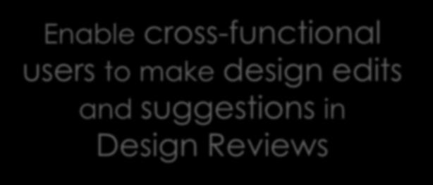 DIRECT MODELING USE CASES Ideation Enable cross-functional users to make design edits and suggestions in design reviews Easy, fast support for bid proposals Concept Enable rapid digital prototyping