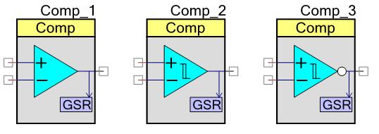 PSoC 4 Voltage Comparator (Comp) PSoC Creator Component Datasheet Input/Output Connections This section describes various input and output connections for the Comparator.