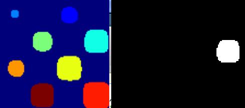 Fig 7: light blue object Here images figure 4 to figure 7 are in png format. We are not using images in the jpeg format for simulation due to blocking artifacts [4].