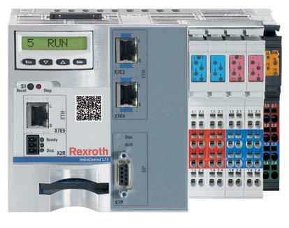 2 Bosch Rexroth AG Electric Drives and Controls Documentation Advantages: Scalable hardware platform Standardized communication interfaces Optional extension through function and technology modules