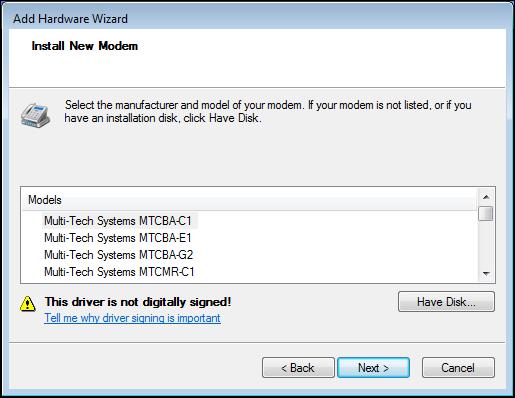 Chapter 2 USB CDC-ACM Driver Installation 5. Browse to the Driver folder on local PC. 6.