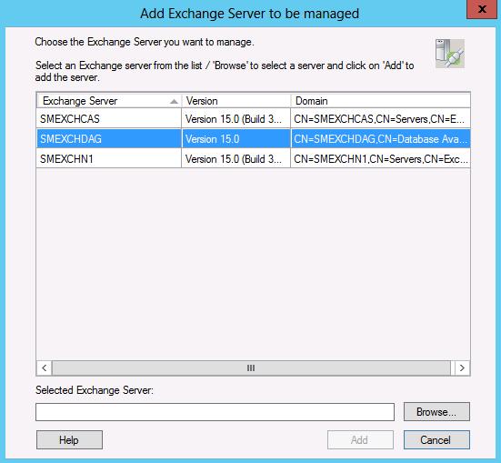3. If the Exchange server or DAG has not been configured, the SME Configuration wizard starts automatically. On the Welcome page, click Next. 4.