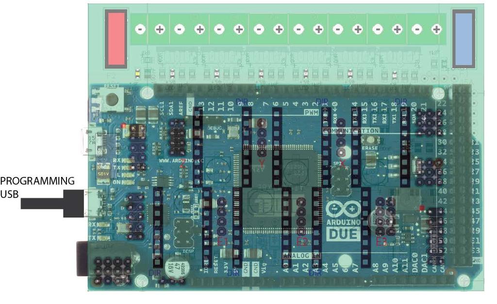 3.1.4 RADDS + Arduino DUE The Due has a 32-bit ARM core that can outperform typical 8-bit microcontroller boards. The most significant differences are: A 32-bit core. CPU Clock at 84Mhz.