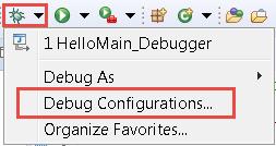 Chapter 4 Debug your JAVA application with Eclipse 4. Debug your JAVA application with Eclipse At this point, you have your Eclipse project ready to compile and upload your application to your Flexy.