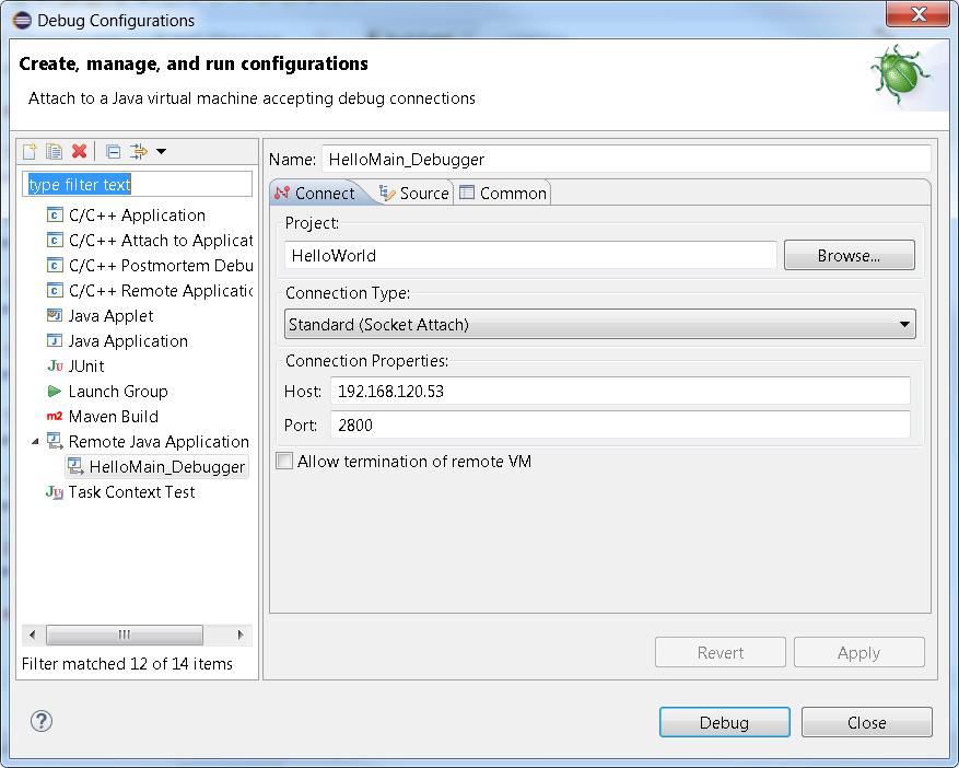 Chapter 4 Debug your JAVA application with Eclipse Right click on Remote Java Application and select New.
