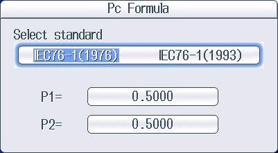 in the features guide Formula Menu Press MEASURE and then the Formula soft key to display the following menu.