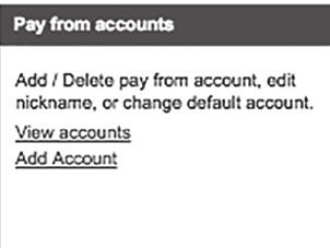 ADDING AN ACCOUNT You can add any account to your online bill pay as long as you are a signer on the account.