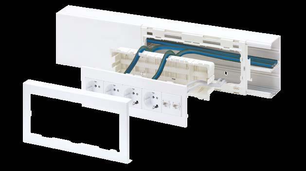 adapter Plate Flexibility to combine a variety of switches and