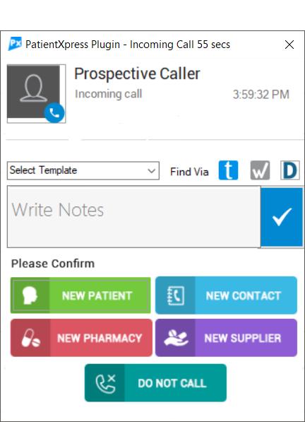 9. Smart CallerID / Patient Information Smart CallerID is a technology that allows front desk staff to instantly prescreen an incoming phone call, and quickly obtain relevant patient information.