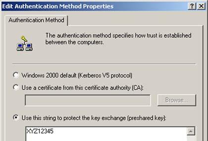 4. Select the Authentication Methods tab, and click the Edit button. Figure D-13: Authentication Methods 5.