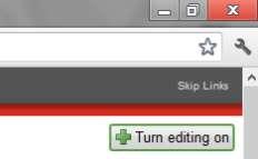 How to add web-links 1) Click the Turn