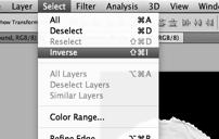 Save (again) as a layered PSD 9. Flatten layers, change mode to RGB.