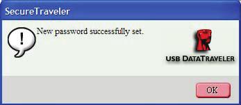 First, key in the Old Password (which is required to change to a New Password).