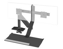 SIT/STAND WORKSTATIONS QUICKSTAND FREESTANDING The QuickStand Free can sit on