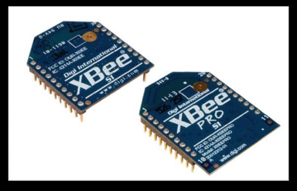 I. The Xbee modules This part of the application note presents the module, and the general options to configure in order to established a basic wireless communication. I.I. General Overview The Xbee modules sold by DIGI (www.