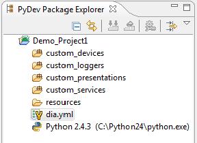 To open the Pydev Package Explorer view, select Window > Show View > Pydev Package Explorer.