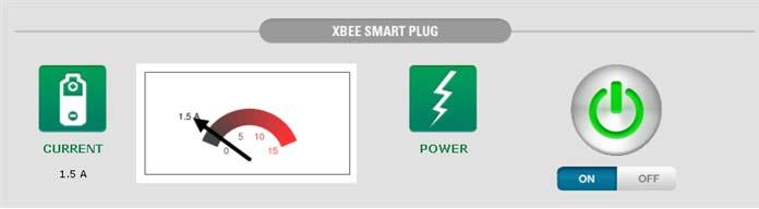 XBee Smart Plug (for US kits only): The XBee Smart Plug has an internal light and temperature sensor.