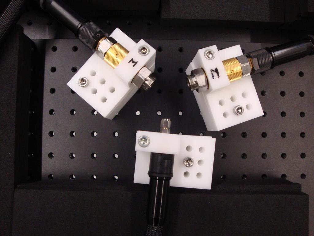 2.4 mm splitter setup using a 4-port VNA Direct 3-Port method Juerg