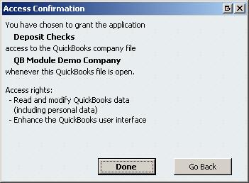 Select Yes, whenever this QuickBooks company file is open Check the box that says Allow this application to access personal data such as Social Security Numbers and customer credit card information.