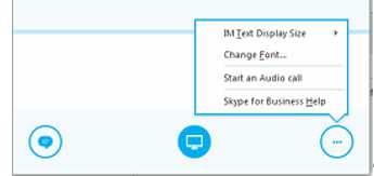 1 Skype fr Business Cntacts Right-click a cntact and make a phne call: Frm the cntact list Frm the
