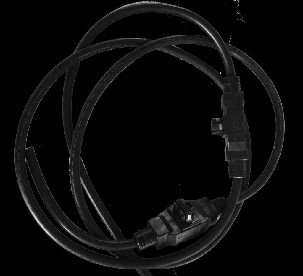 Cable(14AWG,TC-ER,2m, BK-RD-BU-WT-GN)