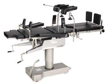 CHS-790 - Manual type operating table - Height adjustment from 750 to 1000mm - Table-top