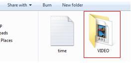 Double click the icon to open the folder. 7.