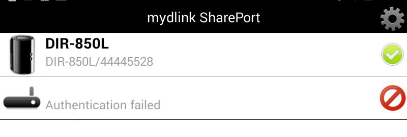 Section 6 - mydlink Shareport 7. You can now use the mydlink SharePort app interface to stream media and access files stored on your removable drive.