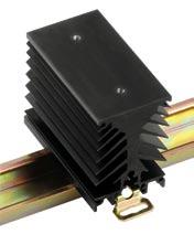 2 2.5 C/W Teledyne P/N FW151 1.1 C/W Teledyne P/N FW108 0.3 C/W Teledyne P/N FW031 Mounting HIPpak SSRs must be mounted on heat sinks. A large range of heat sinks is available.