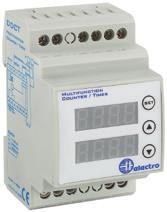 Digital monitoring devices - modular DDCT The Electro "D" range of control and timing devices are compact modular units for easy introduction into standard panels and/or distribution boards.