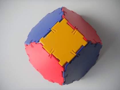 following solids, which therefore require 4 colours: the truncated tetrahedron, 3. 6 2, the truncated cube, 3.8 2, the truncated dodecahedron, 3.