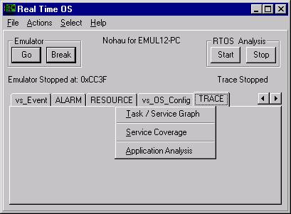 The ALARM tab displays the ALARM object information. The ALARM window displays the various ALARM object attributes like ALARM Name, CYCLETIME, ALARMTIME etc.