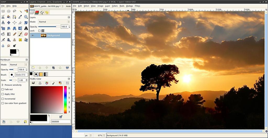 Free Editing Software Gimp GIMP is a free alternative to Adobe Photoshop with many powerful tools.