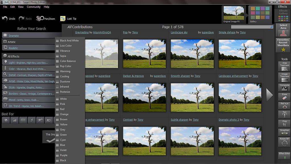 Almost Free Editing Software Smart Photo Editor Each topic available here has a wide range of options