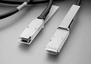 QSFP+ Copper Cable Assemblies Product Facts QDR (10Gbps/lane) data rates Compatible with industry standard QSFP cages EEPROM signature which can be customized Pull tab unlatching allows compact belly