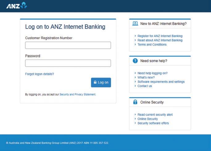 GETTING STARTED If you haven t already registered for ANZ Internet Banking, you ll need a Customer Registration Number (CRN) and Telecode (also known as Phone Banking PIN).
