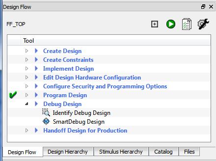 Figure 2 Launching SmartDebug Design Tools The SmartDebug window appears. 4. Click Debug FPGA Array, as shown in the following figure.
