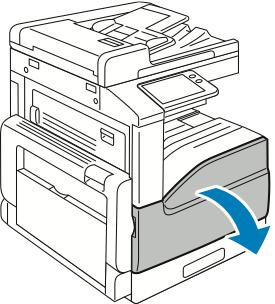 Maintenance Caution: Do not perform this procedure when the printer is copying or