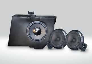* For upgrading the ML W164 original entry sound system. Can also be used with the original factory radio.