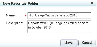 Working with Favorites 49 For best results, create a set of Favorites folders that clearly identifies the notable attributes of the reports that they store.