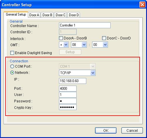 2. Click the Add icon on the top left corner. This dialog box appears. Figure 4-1 3. Give an ID and a Name to the AS200 Controller, and click OK. This dialog box appears. Figure 4-2 Note: The AS200 Controller ID is set ahead with ASKeypad or Web configuration interface.