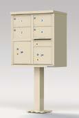 We are the only manufacturer authorized to supply cluster box units, outdoor parcel lockers, replacement pedestals, and