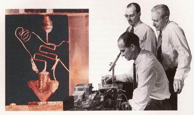 Key developments were:! First transistor in 1947!