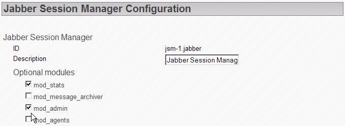 To add the S2SCP as a Jabber administrator 1. On your primary Jabber XCP server, change to the controller s Intermediate configuration view. 2.