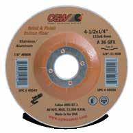 49 Type 27 Right Angle Grinder Cotton Fiber Quick Change Discs Roll On Aircraft/Aerospace, Food