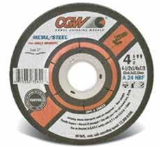 ULTRA Depressed Center Wheels Type 27 1/4" Grinding Wheels Premium wheels made from superior raw materials and advanced technologies for longer working life.
