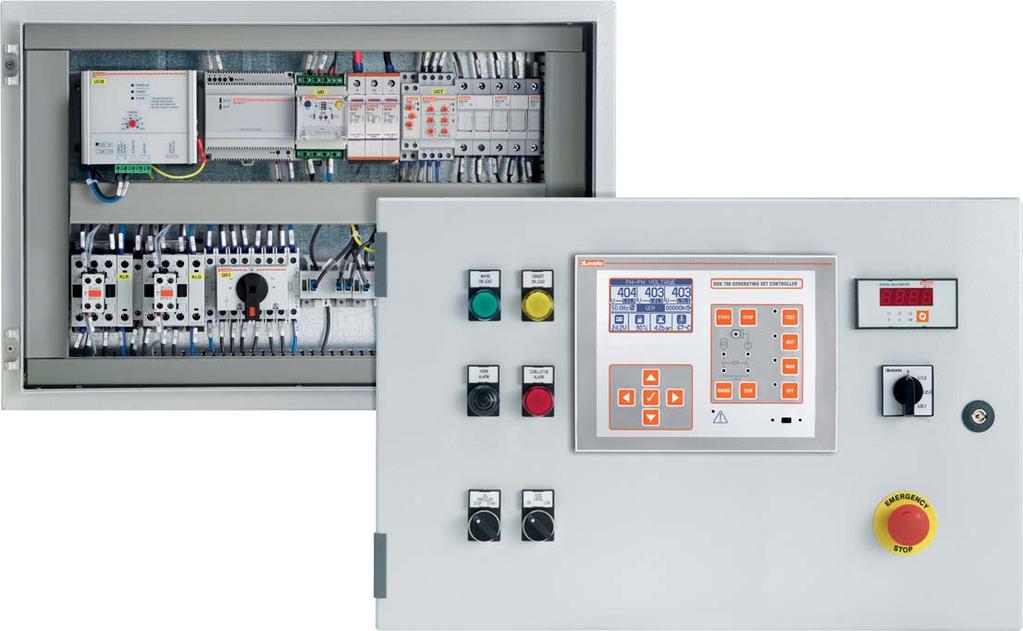 controllers Measuring instruments Contactors Switch disconnectors Current transformers Control and signalling